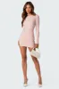Dollie Ruched Mini Dress sold by Edikted