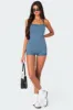 Mandi Lace Trim Romper sold by Edikted