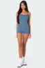 Mandi Lace Trim Romper sold by Edikted