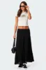 Charlotte Tiered Maxi Skirt sold by Edikted
