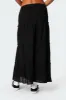 Charlotte Tiered Maxi Skirt sold by Edikted