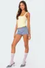 Lola Ribbed Tank Top sold by Edikted