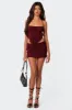Ariyah Mesh Mini Skirt sold by Edikted