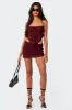 Ariyah Mesh Mini Skirt sold by Edikted