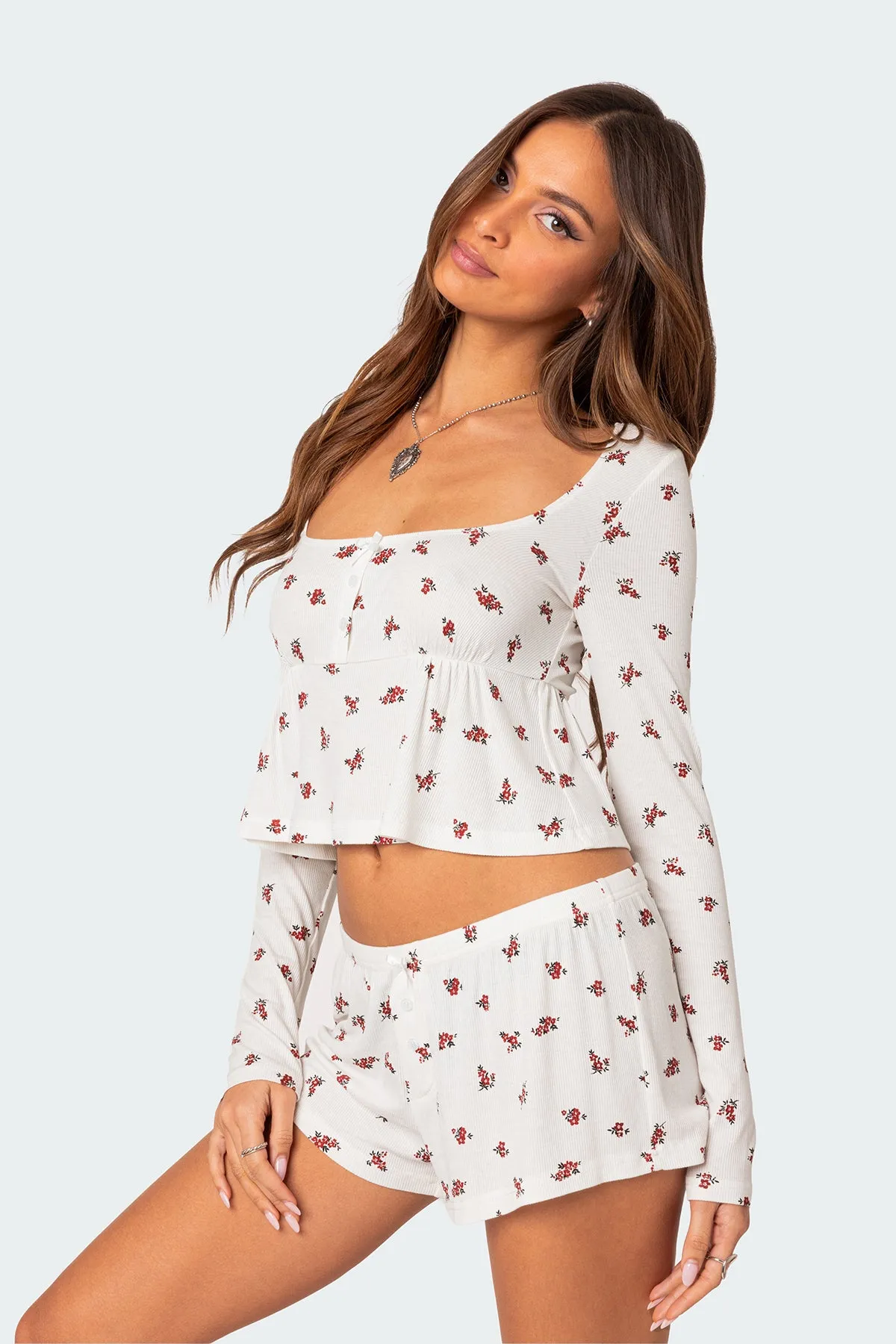 Meliora Ribbed Top sold by Edikted product image thumbnail 3