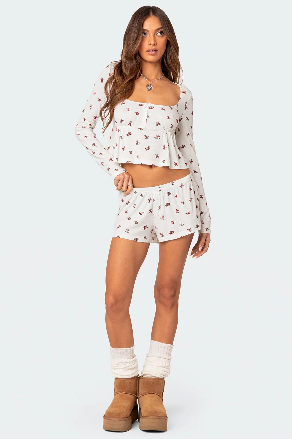 Meliora Ribbed Top sold by Edikted product image thumbnail 2