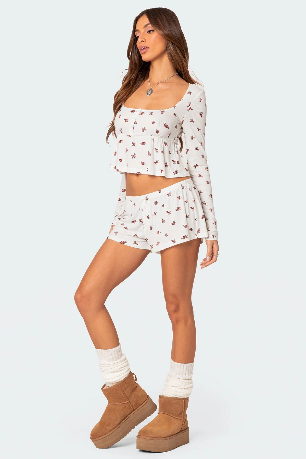 Meliora Ribbed Top sold by Edikted product image thumbnail 4