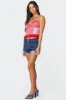 Joanne Mixed Gingham Tank Top sold by Edikted