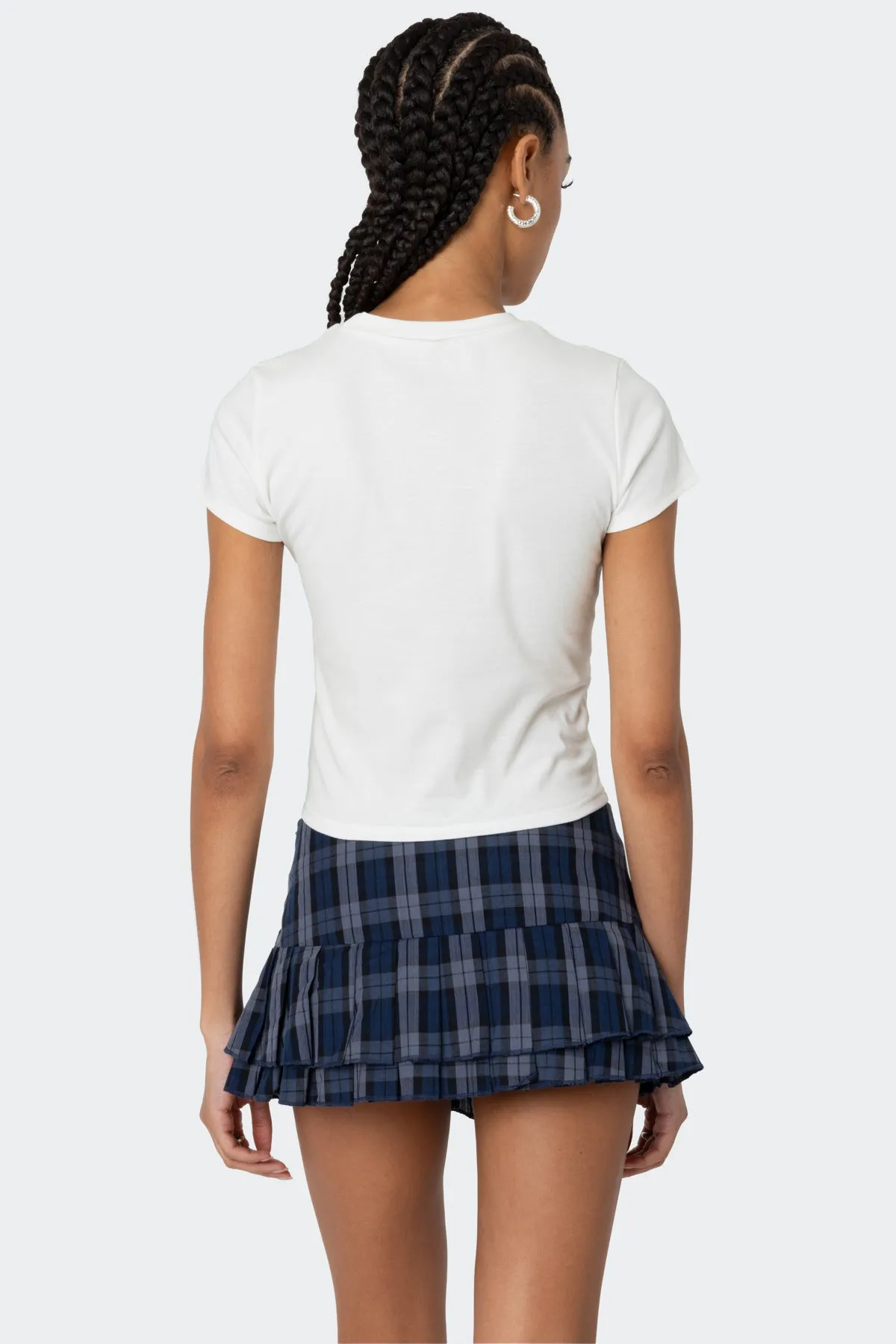 Tuned In T Shirt sold by Edikted product image thumbnail 4