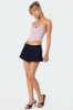 Polka Dot Satin Effect Corset sold by Edikted