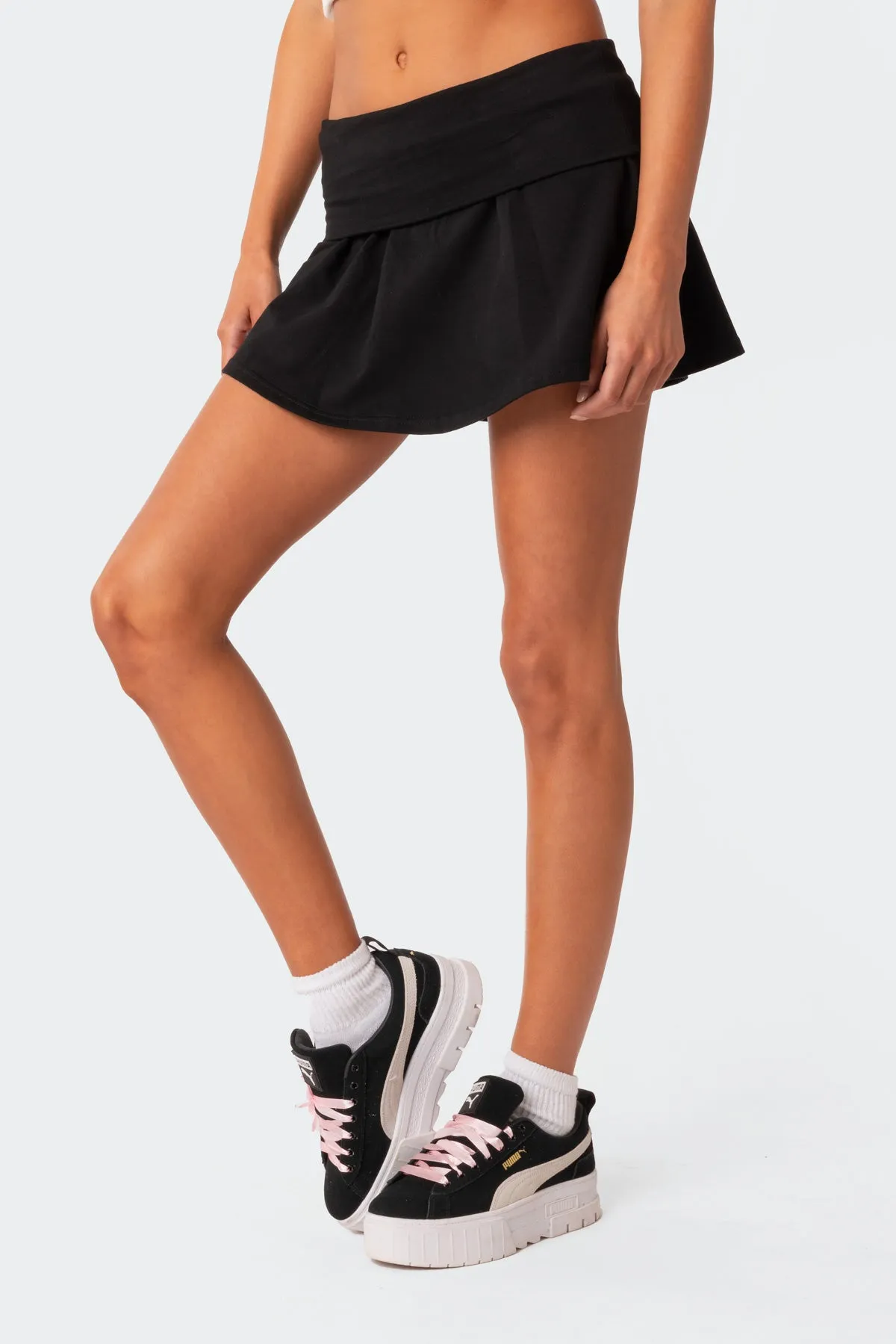 Foldover Mini Skirt sold by Edikted product image thumbnail 4