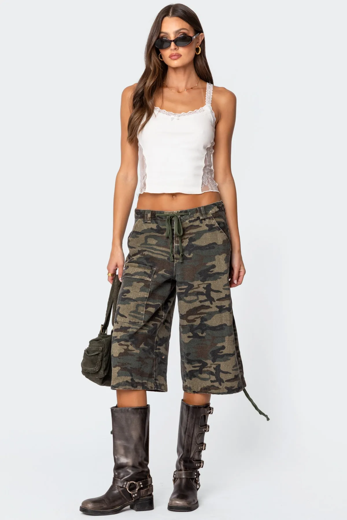 Lacey Paneled Tank Top sold by Edikted product image thumbnail 2