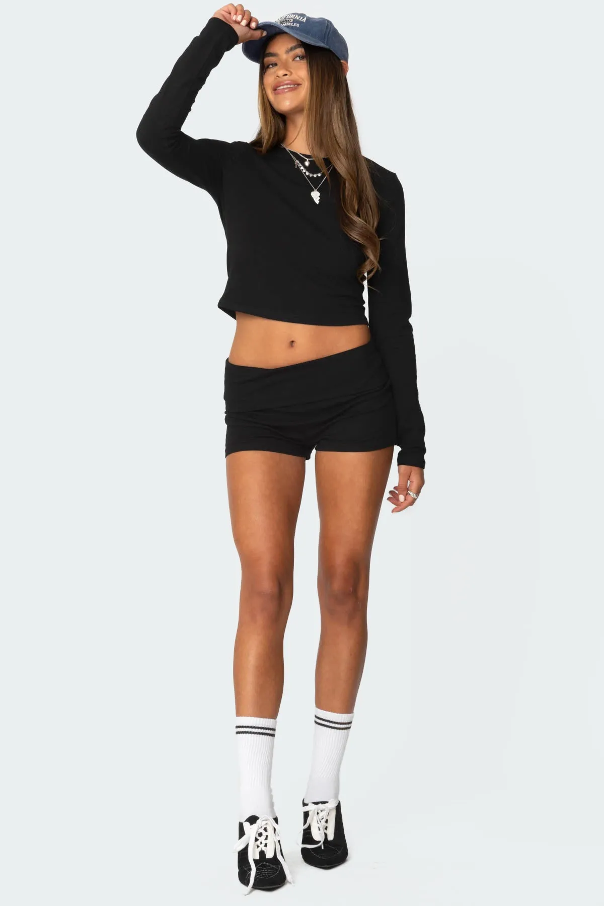 Meg Long Sleeve Top sold by Edikted product image thumbnail 5