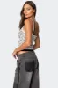 Wynnie Layered Lace Tank Top sold by Edikted