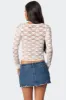 Mykonos Sheer Lace Top sold by Edikted