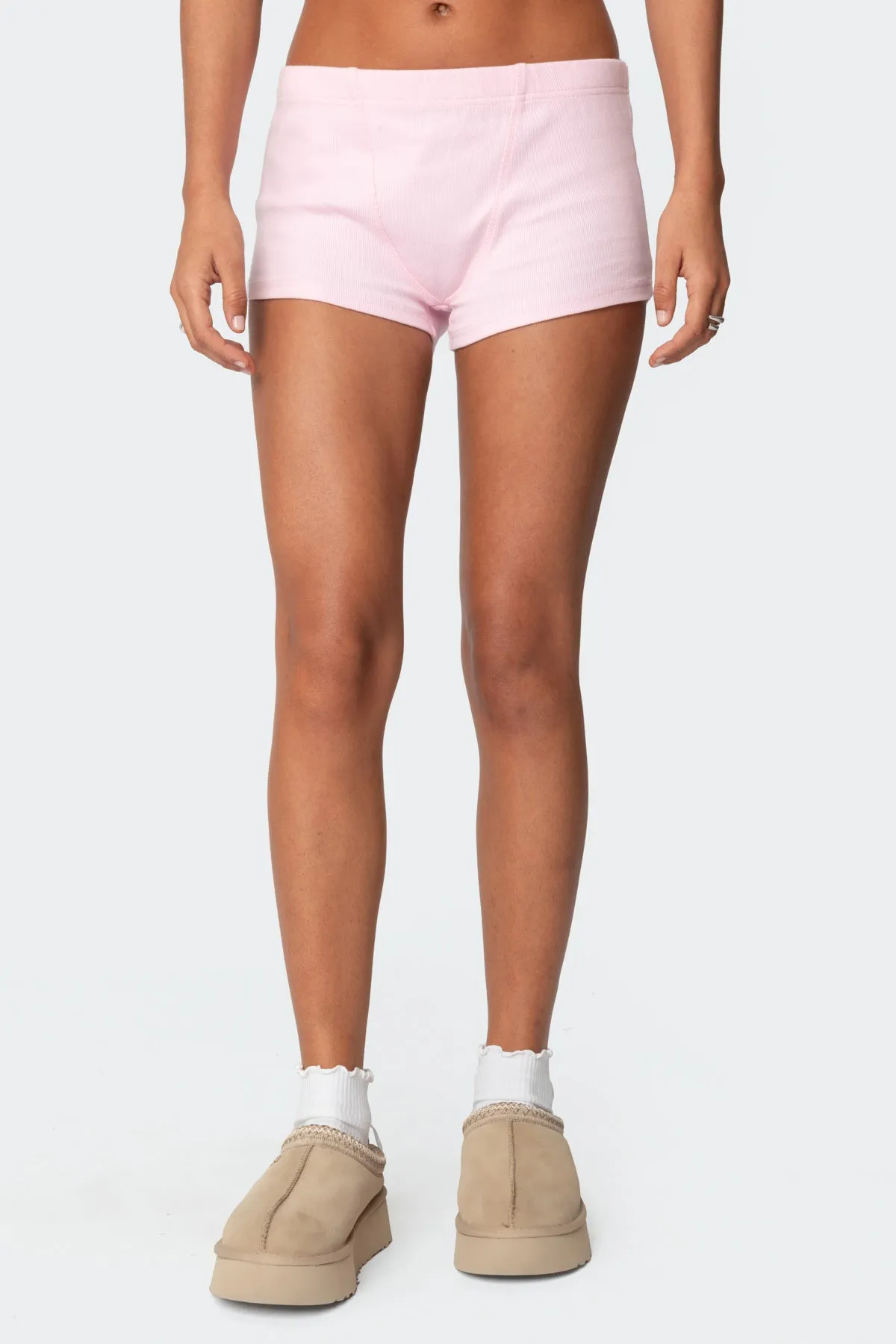 Rebekah Ribbed Shorts sold by Edikted product image thumbnail 2
