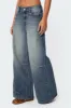 Skater Girl Washed Low Rise Jeans sold by Edikted
