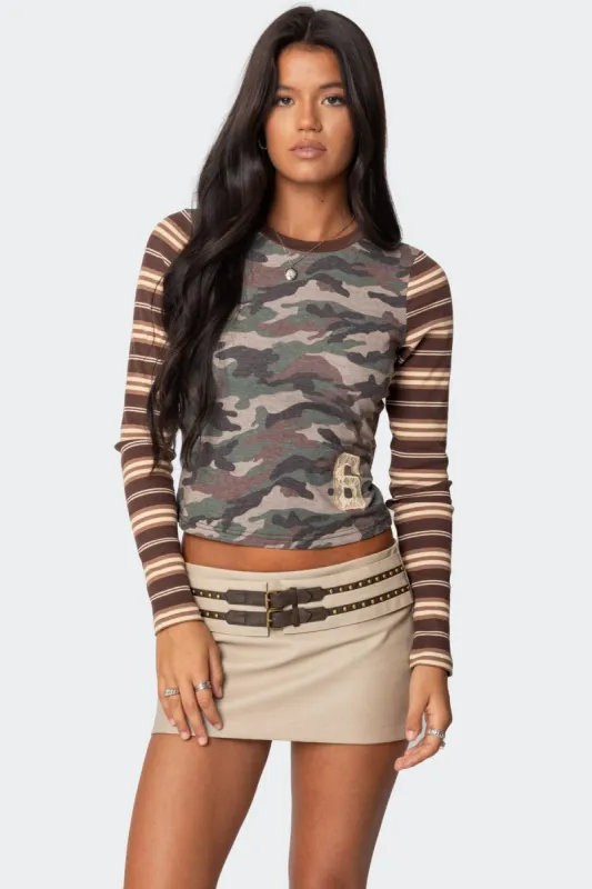 COOKIE CAMO 2 L/S TEE | Parallel