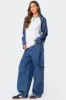 Oversized Raglan Long Sleeve T Shirt sold by Edikted