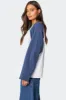 Oversized Raglan Long Sleeve T Shirt sold by Edikted