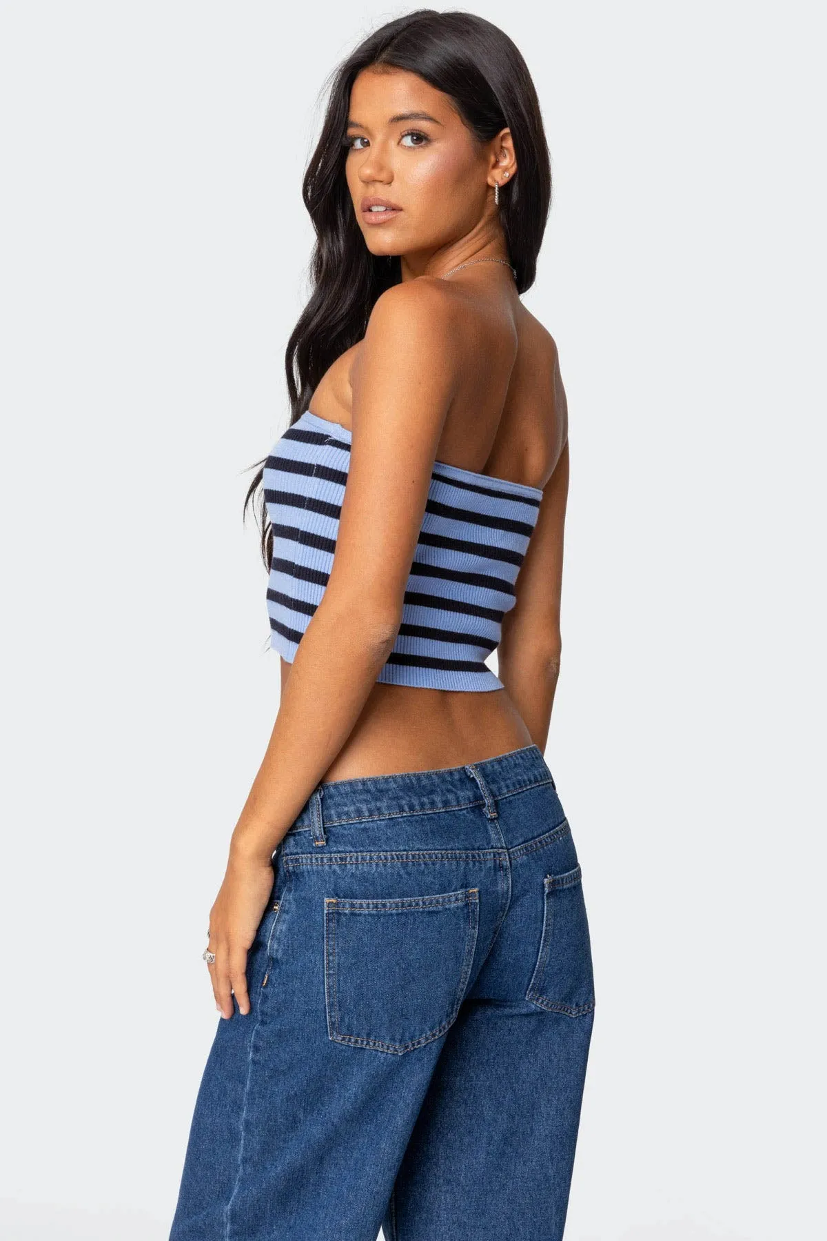 Lexi Ribbed Tube Top sold by Edikted product image thumbnail 5
