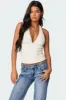 Willow Textured Halter Top sold by Edikted