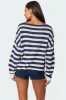 Anney Oversized Striped Sweater sold by Edikted