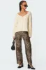 Inga Oversized Cable Knit Sweater sold by Edikted
