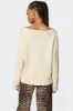 Inga Oversized Cable Knit Sweater sold by Edikted