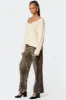Inga Oversized Cable Knit Sweater sold by Edikted
