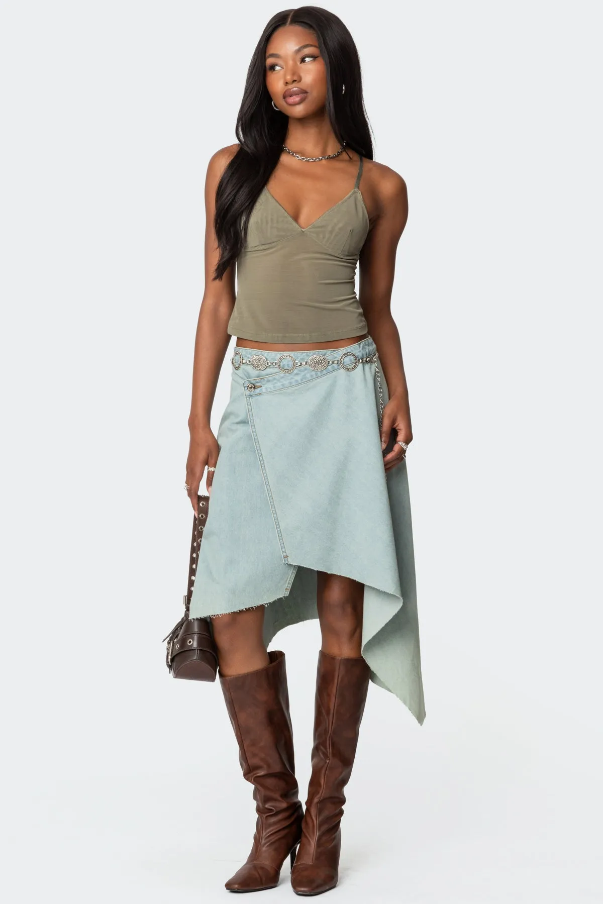 Blake Mesh Tank Top sold by Edikted product image thumbnail 2