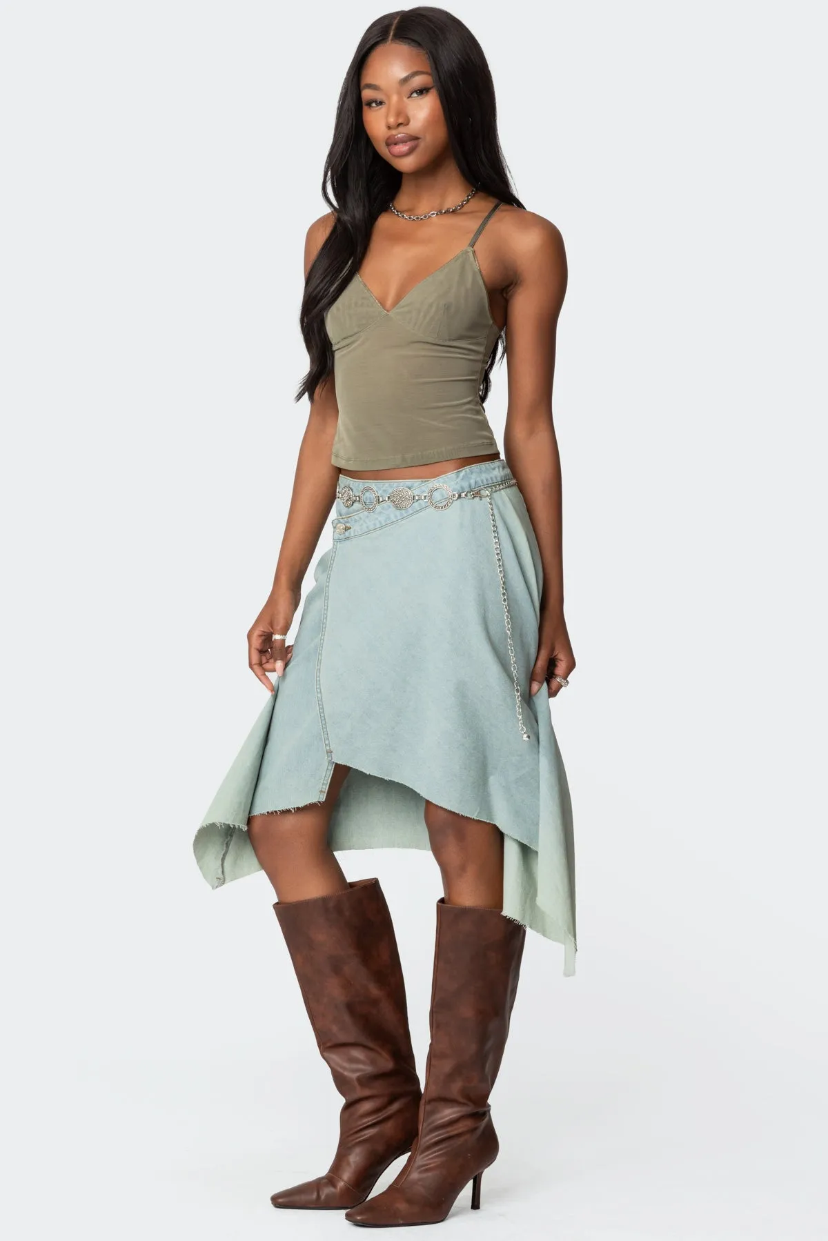 Blake Mesh Tank Top sold by Edikted product image thumbnail 4