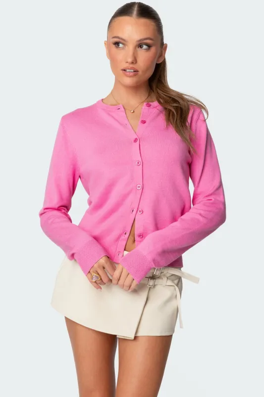 Shlo Knitted Cardigan sold by Edikted