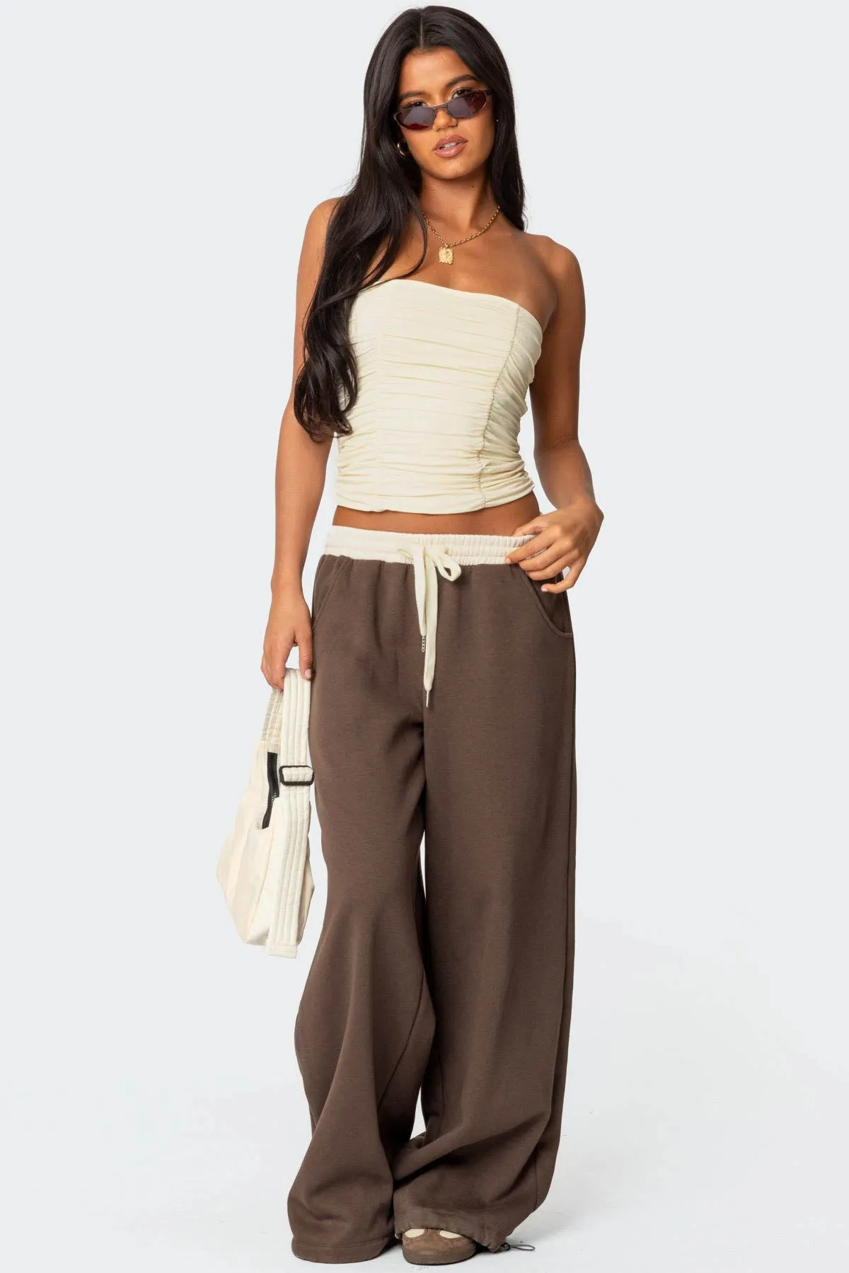 Fifi Gathered Strapless Top sold by Edikted product image thumbnail 2