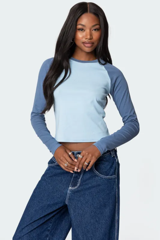 Raya Long Sleeve T Shirt sold by Edikted