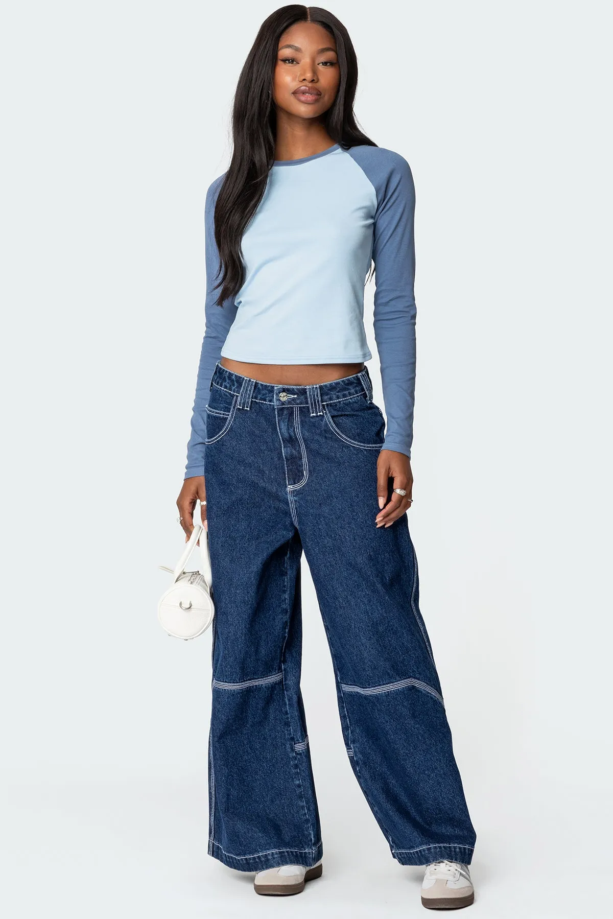 Raya Long Sleeve T Shirt sold by Edikted product image thumbnail 2