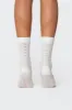 Bow Pointelle Socks sold by Edikted