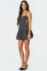 Backless Bubble Skirt Mini Dress sold by Edikted