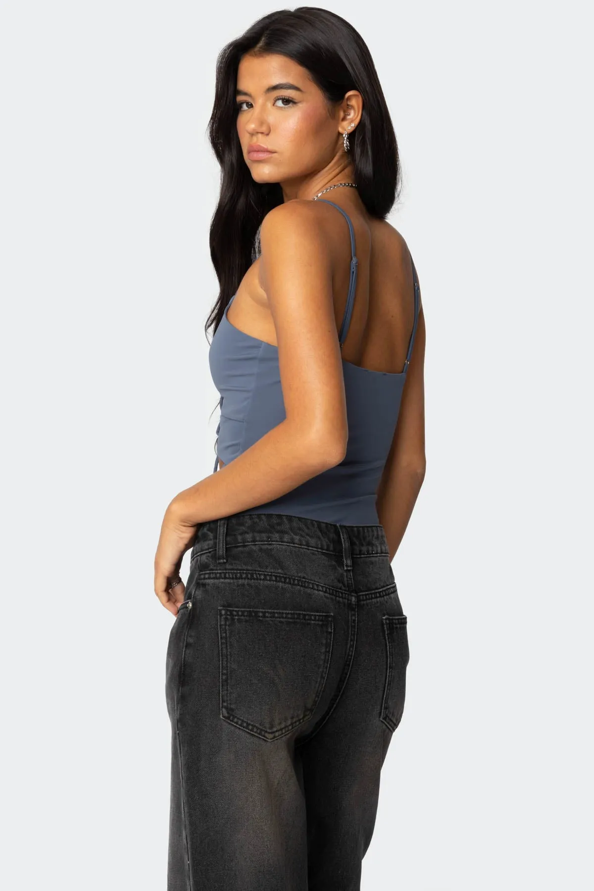 Serene Cut Out Bodysuit sold by Edikted product image thumbnail 5