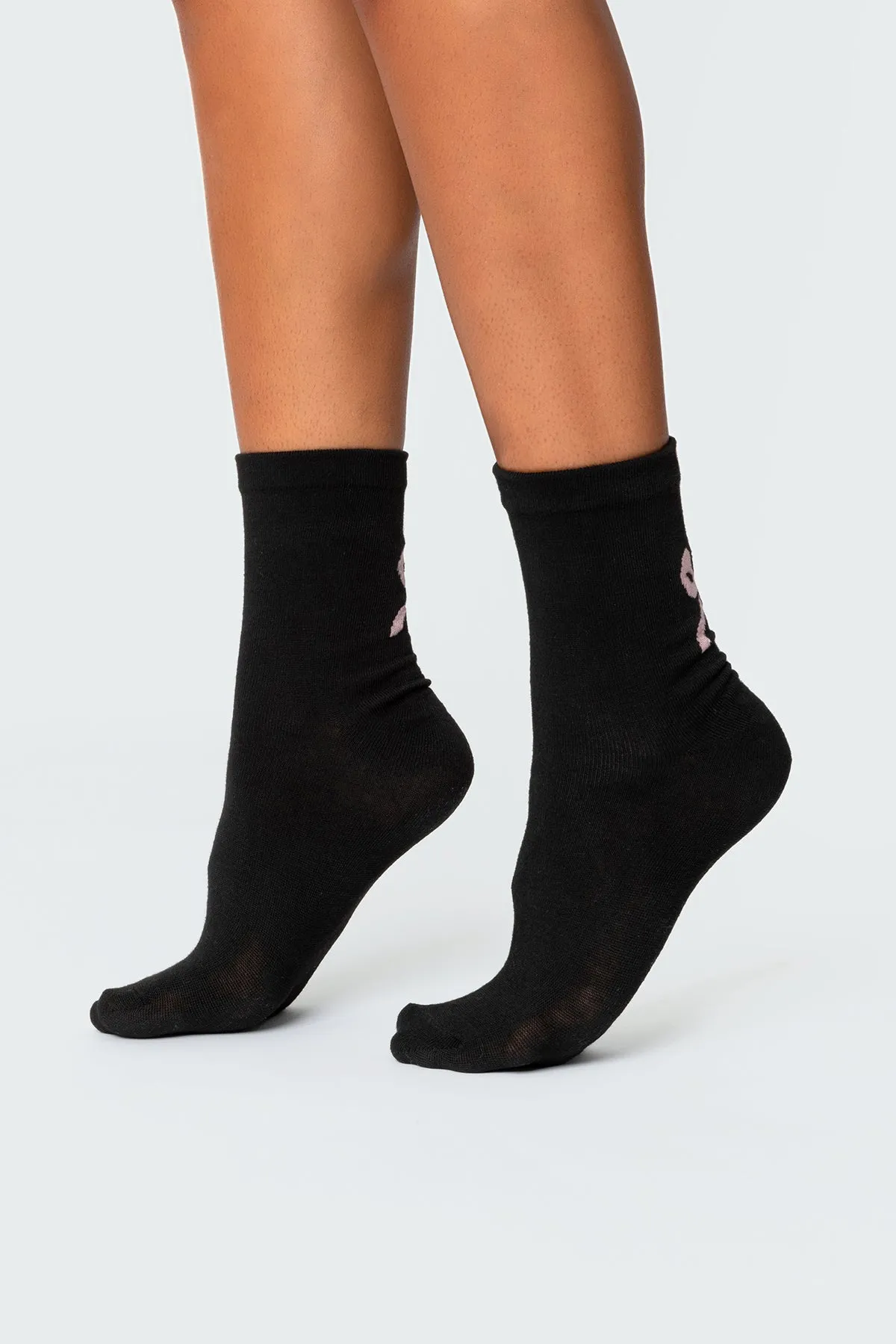Bow Socks sold by Edikted product image thumbnail 3