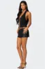 Chain Reaction Cut Out Top sold by Edikted