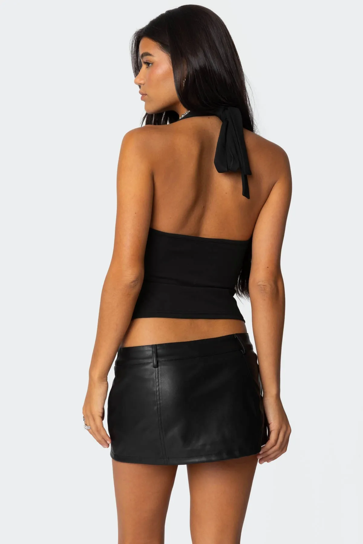 Chain Reaction Cut Out Top sold by Edikted product image thumbnail 5