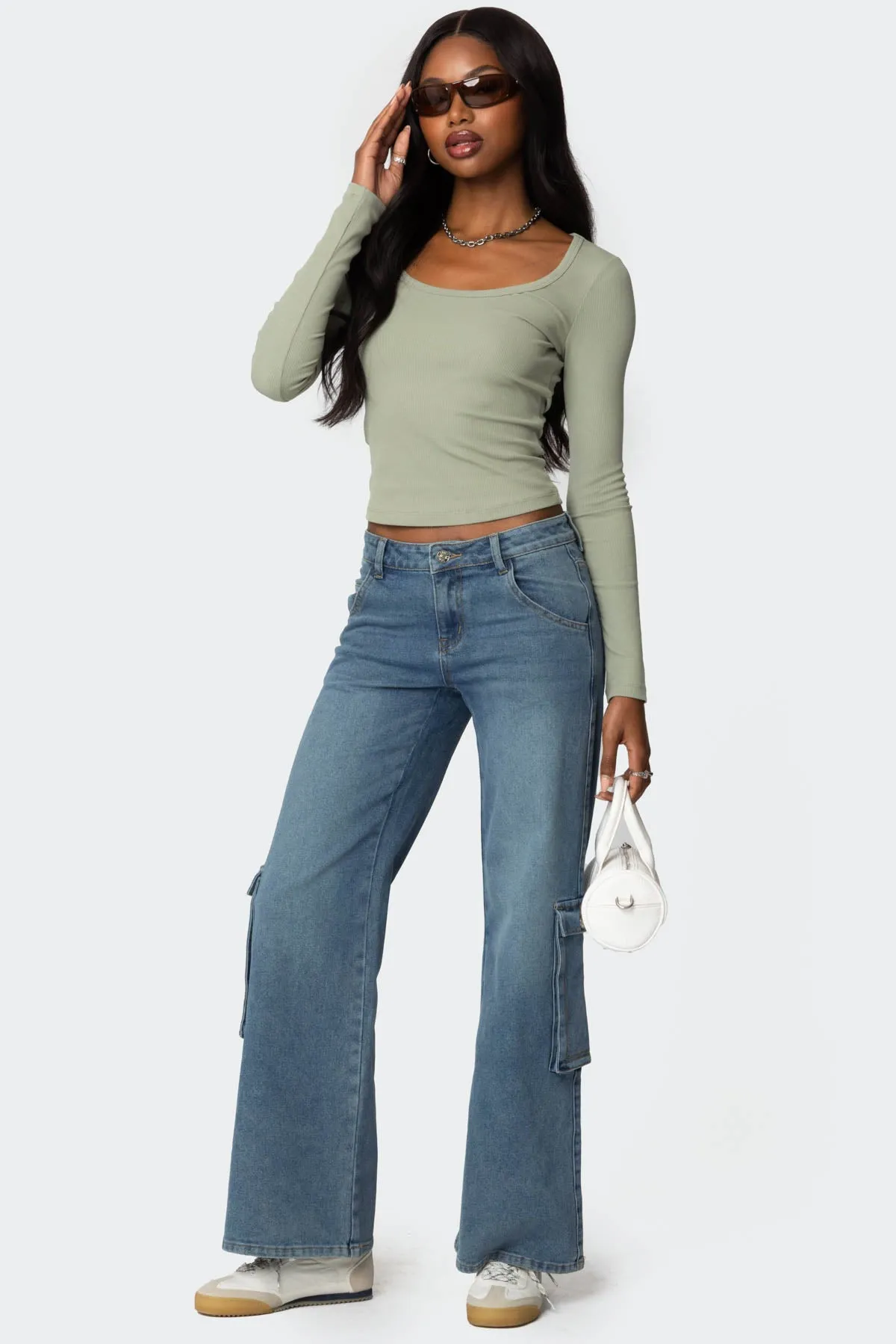 Makenna Scoop Neck Top sold by Edikted product image thumbnail 2