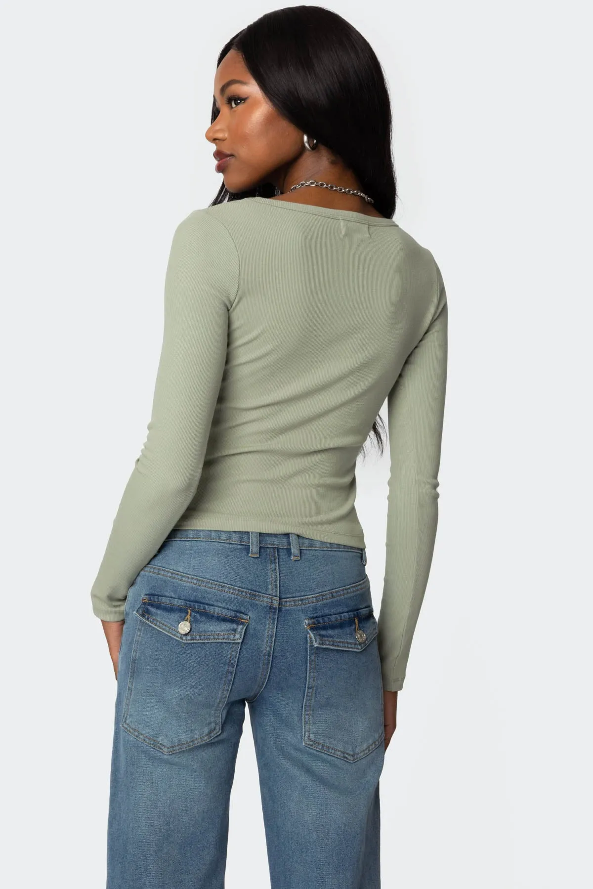 Makenna Scoop Neck Top sold by Edikted product image thumbnail 5