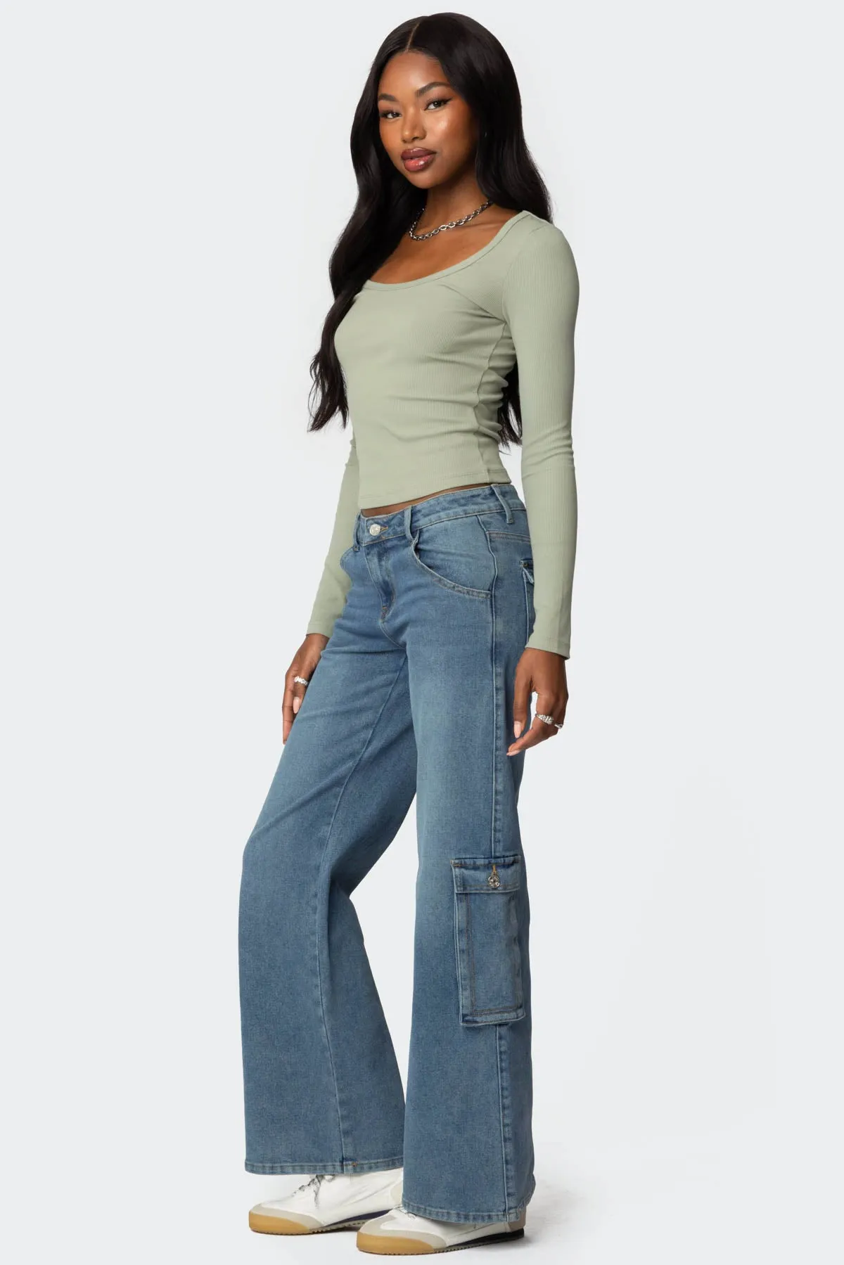 Makenna Scoop Neck Top sold by Edikted product image thumbnail 4