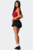 Nyrah Straight Neck Halter Top sold by Edikted
