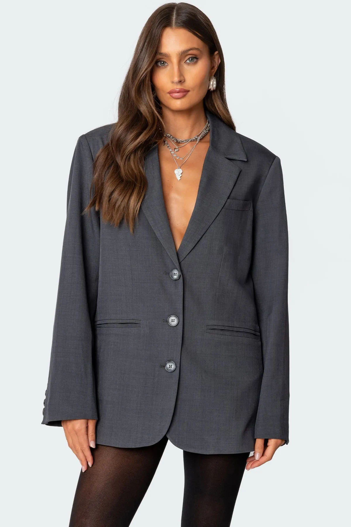 Kourtney Oversized Blazer sold by Edikted