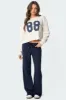 Quinn Straight Leg Sweatpants sold by Edikted