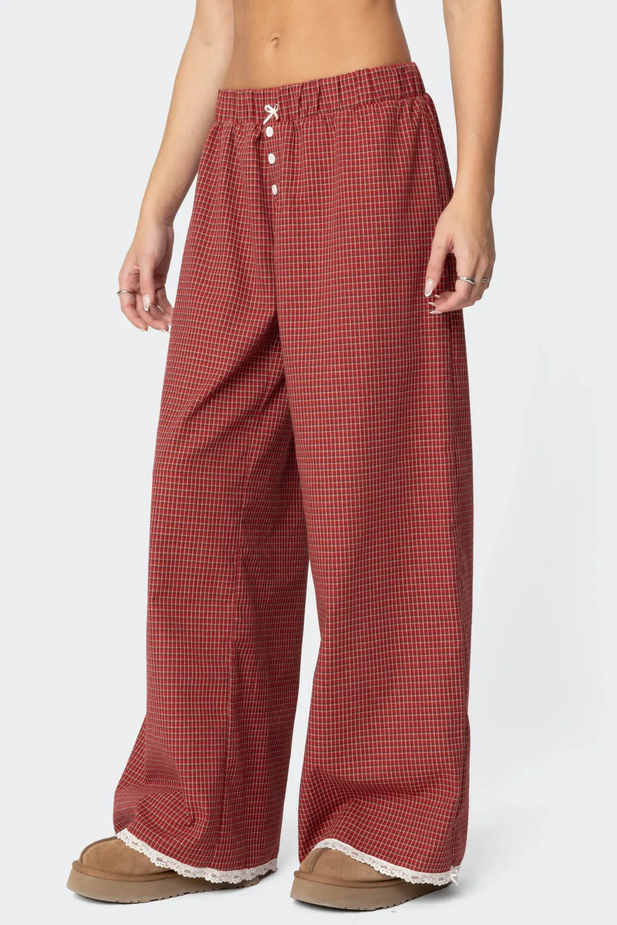 Dakota Plaid Pants sold by Edikted product image thumbnail 4