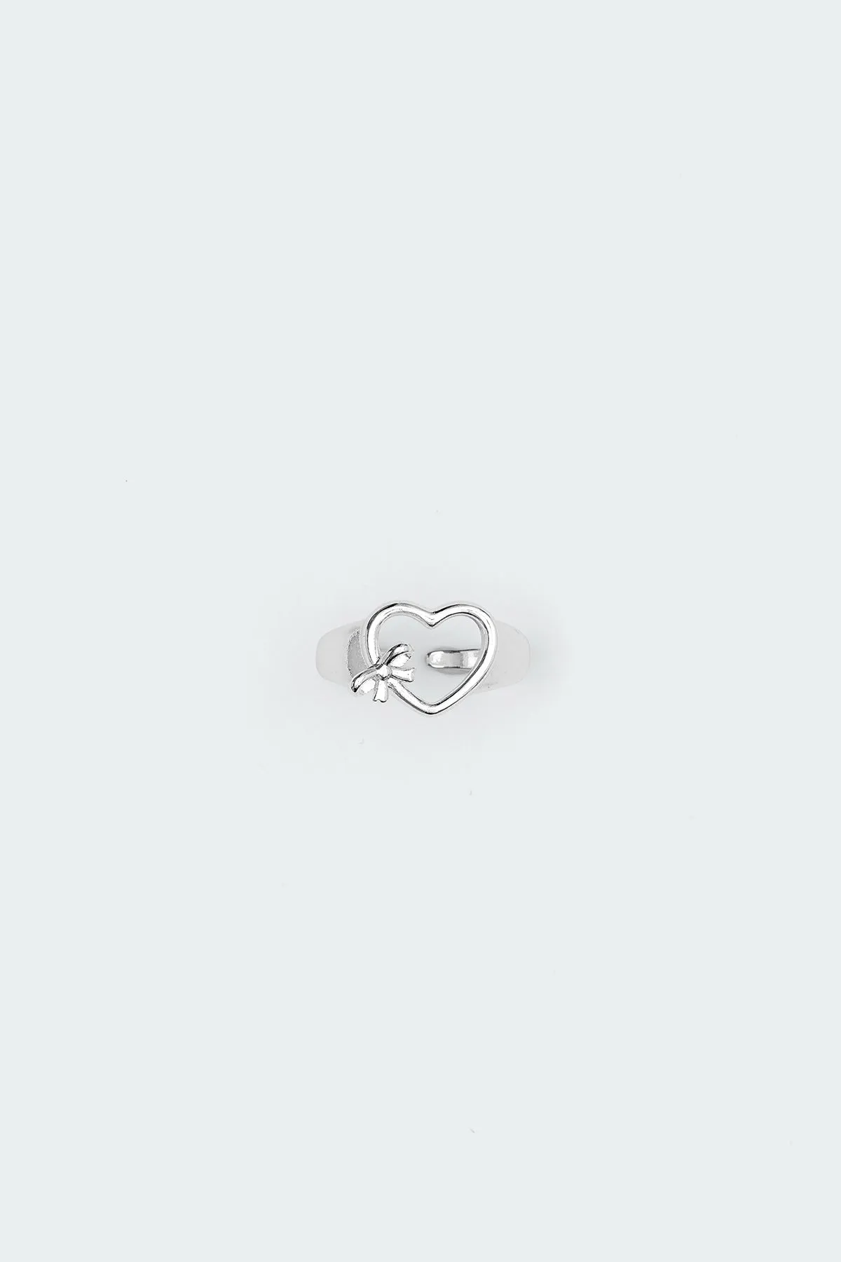 Bowed Heart Ring sold by Edikted product image thumbnail 2